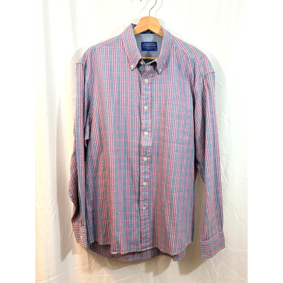 Pendleton Other - Pendleton Oxford Long Sleeve Button Down Shirt- 100% Cotton-Pink/Blue Size: L